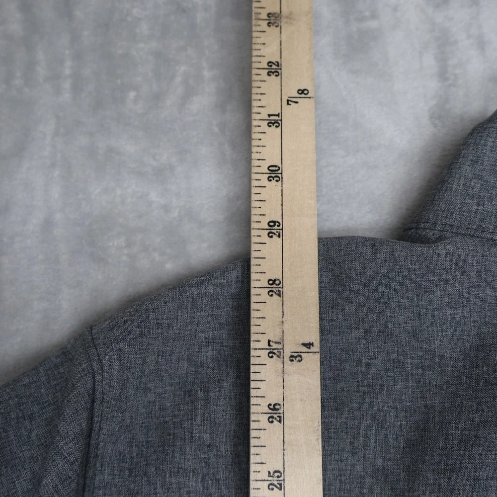 North Face Jacket Mens XL Grey WindWall Apex Barrier Softshell Full Zip LOGO